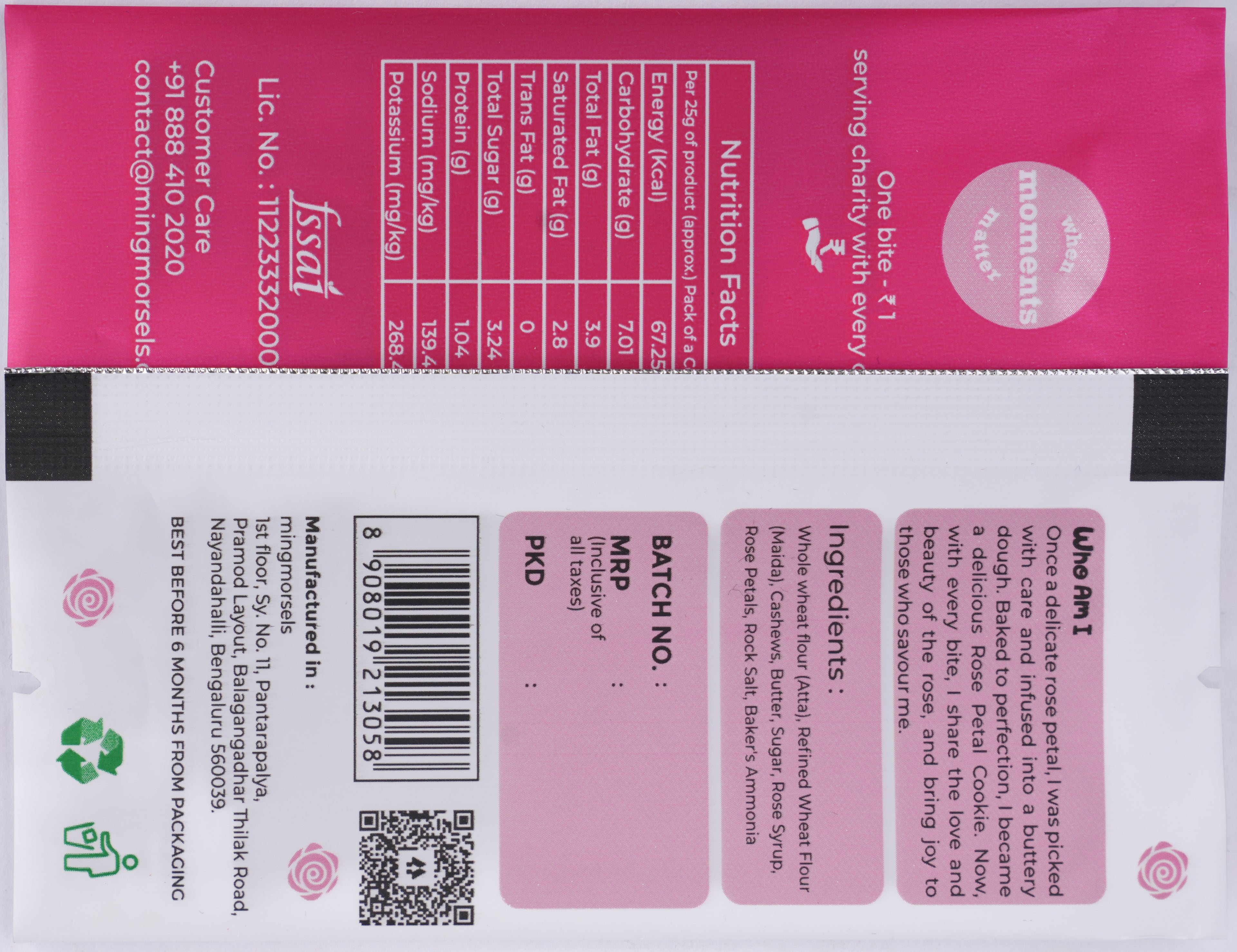 Rose Cookies - mingmorsels