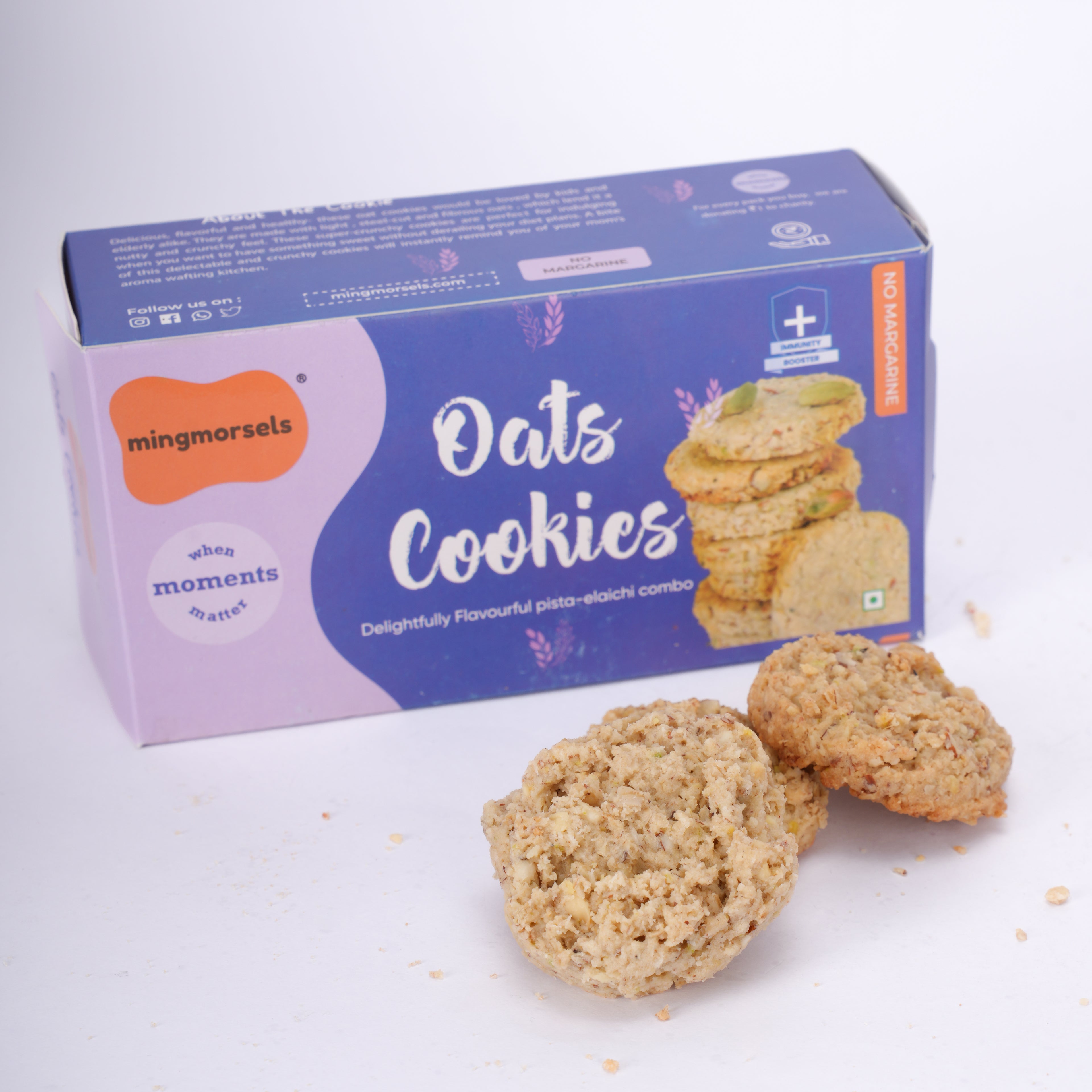 Oats Nuts Cookies - mingmorsels