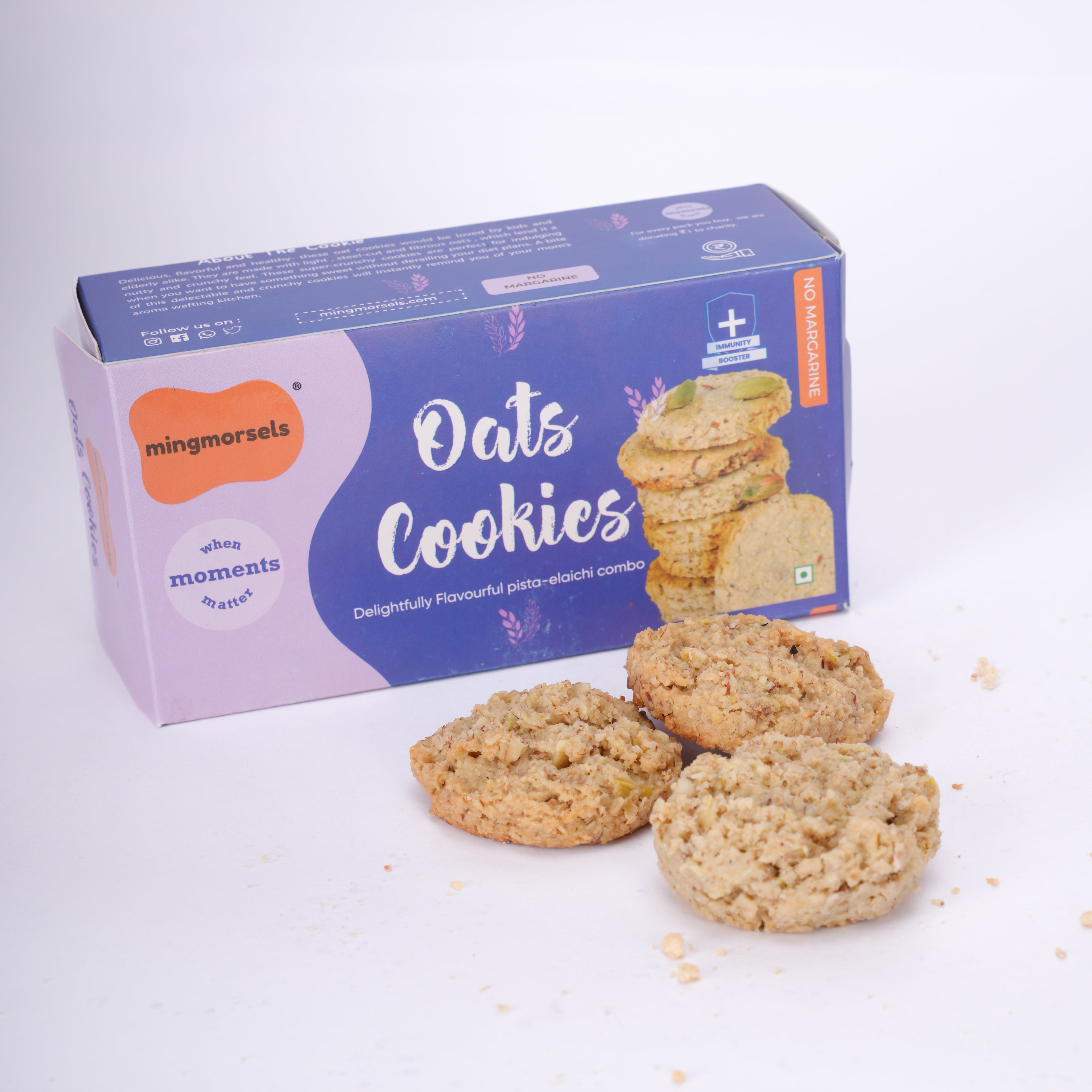 Oats Nuts Cookies - mingmorsels