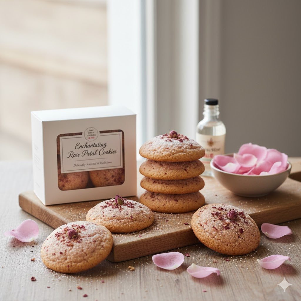 Rose Cookies - mingmorsels
